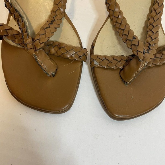 NICOLE THONG SANDAL HEELS WOMEN'S SIZE 6 - Picture 3 of 11